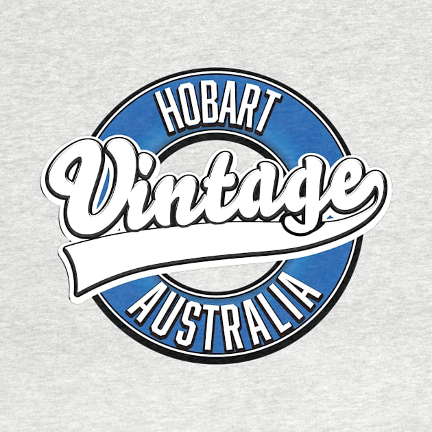 Hobart australia vintage style logo by nickemporium1